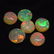 5.70 Ct Natural 6 Drilled Multi-Color Faceted Fire Opal - 2