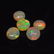 5.16 Ct Natural 5 Drilled Multi-Color Faceted Fire Opal - 2