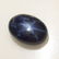 5.91 Ct Natural Six Line Black Star Sapphire Oval Cab