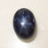 5.91 Ct Natural Six Line Black Star Sapphire Oval Cab - 2