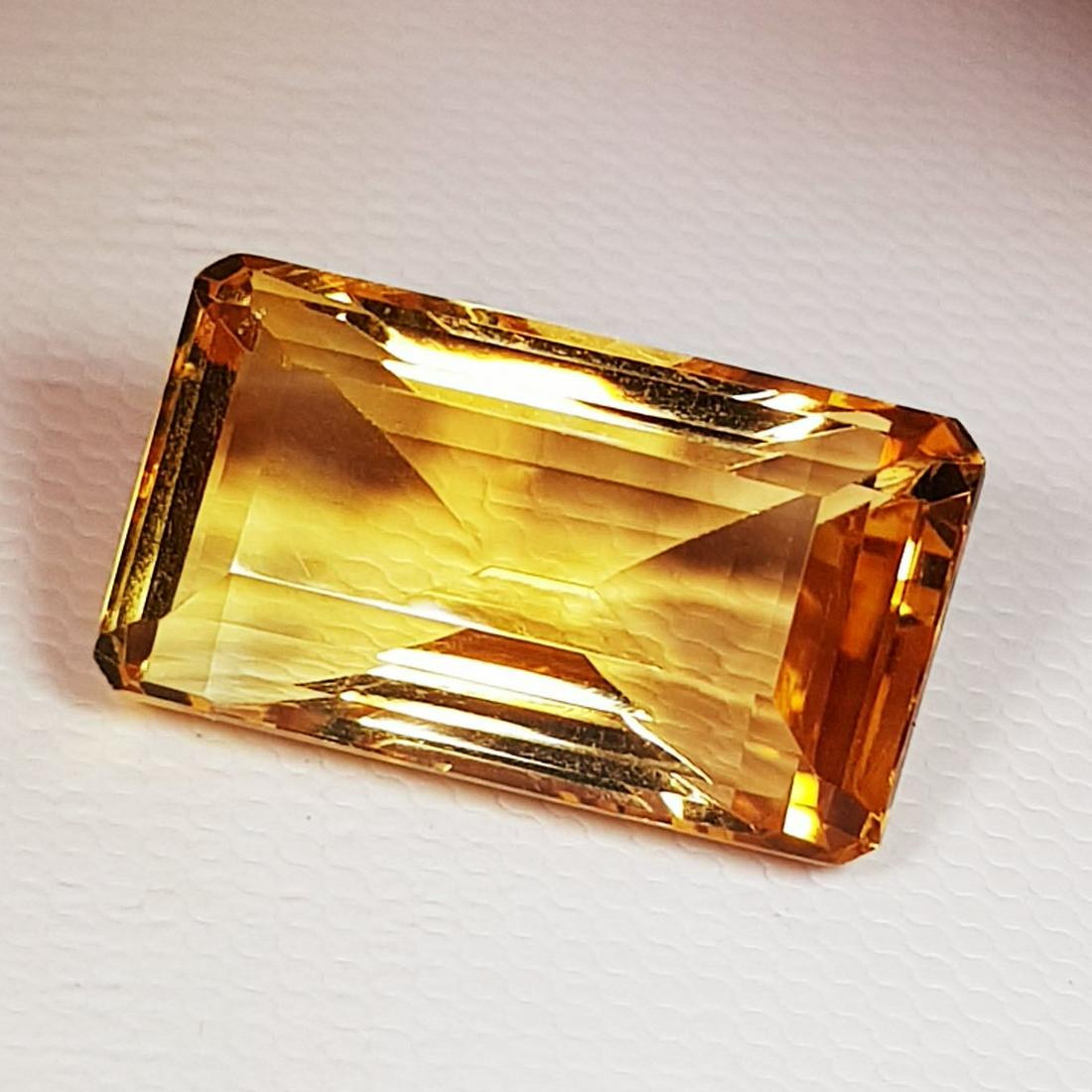 Natural Citrine Emerald Cut 16.42 ct (1 of 5)