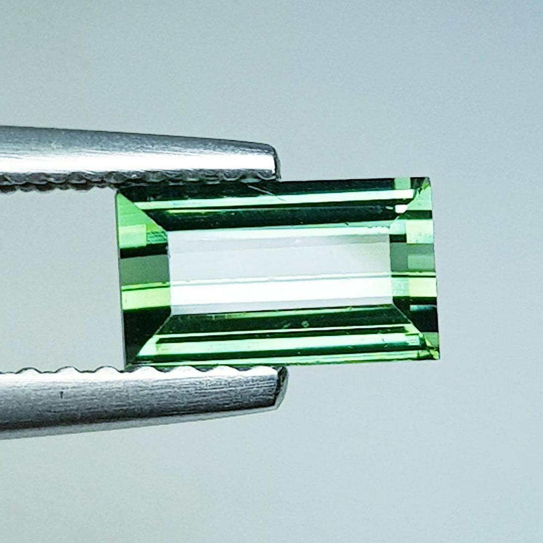 1.01 ct Natural Tourmaline Rectangular Step Cut (1 of 5)