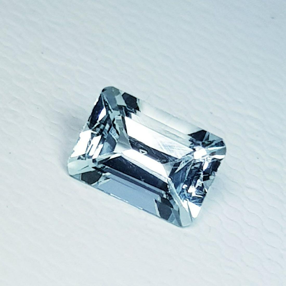 Natural Aquamarine Emerald Cut 0.89 ct (1 of 5)