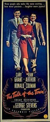 Talk Of The Town - Cary Grant (1942) US Insert Movie (1 of 1)