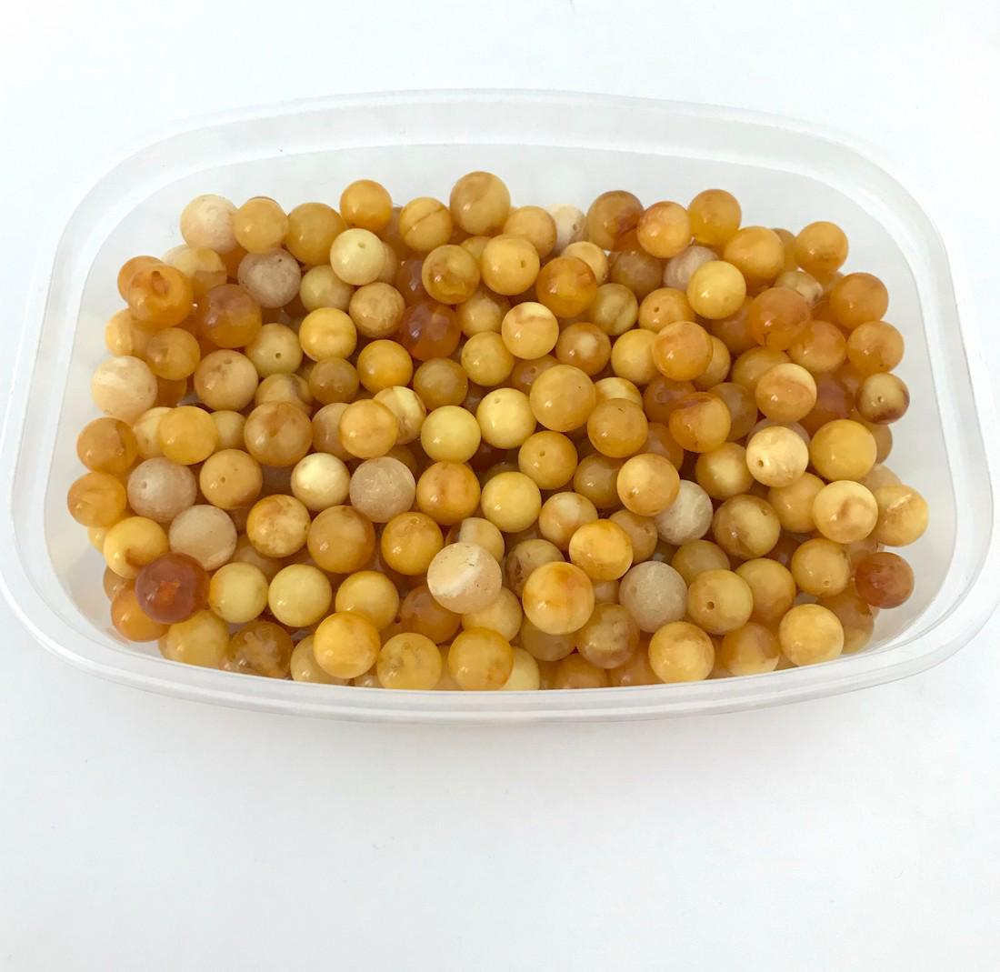 Outstanding Amber Bead collection of Round beads (1 of 6)