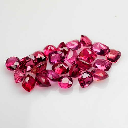 5.51 CTS NATURAL BURMA SPINEL MIX SHAPE LOOSE GEMSTONES (1 of 1)