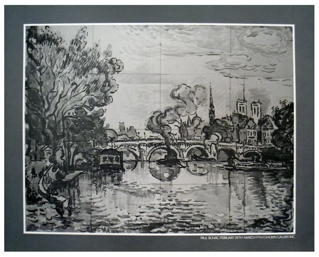 Paul Signac: River Scene (1 of 1)