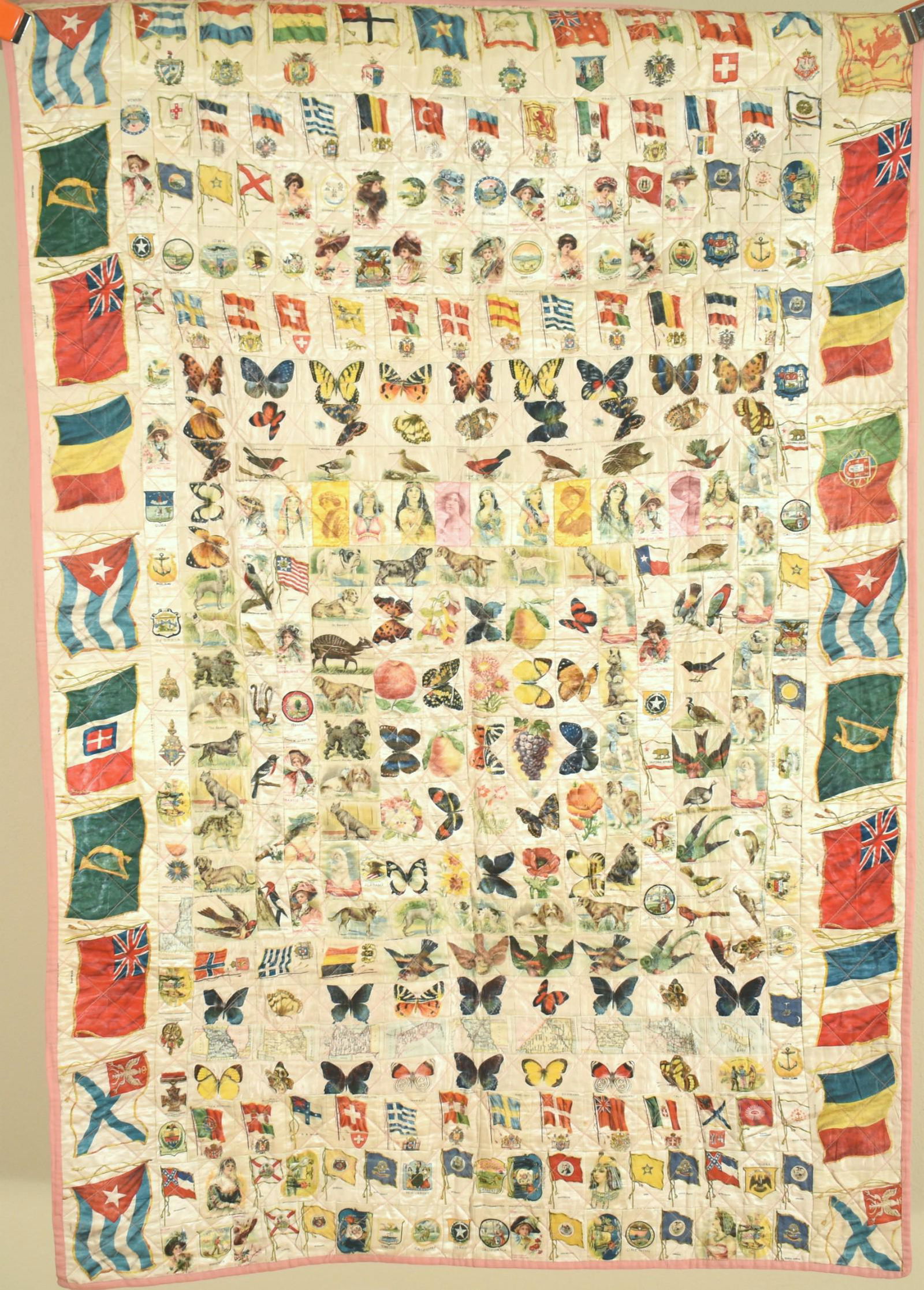 1920's Tobacco Premium Silk Quilt (1 of 15)