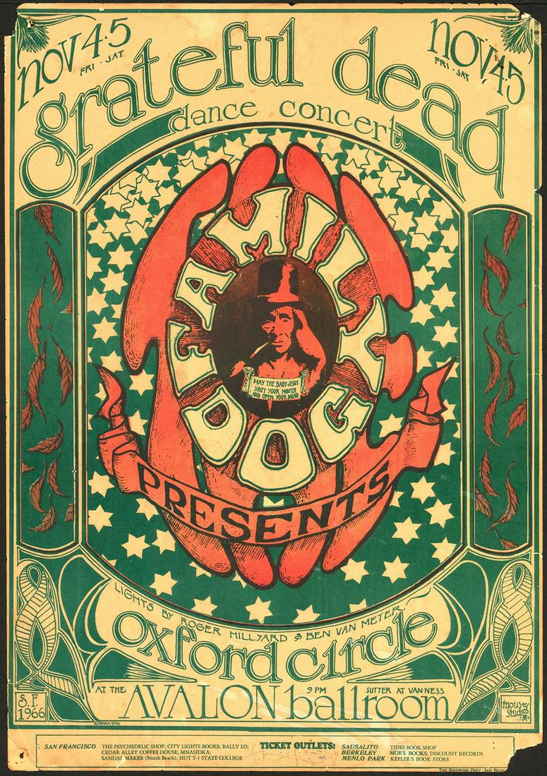 Signed Original FD-33 Grateful Dead Poster (1 of 1)