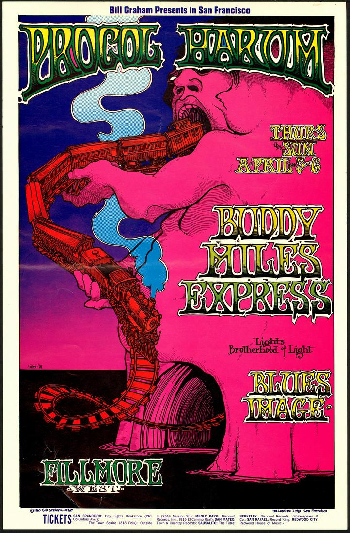 Colorful BG-167 Procul Harum Poster (1 of 1)