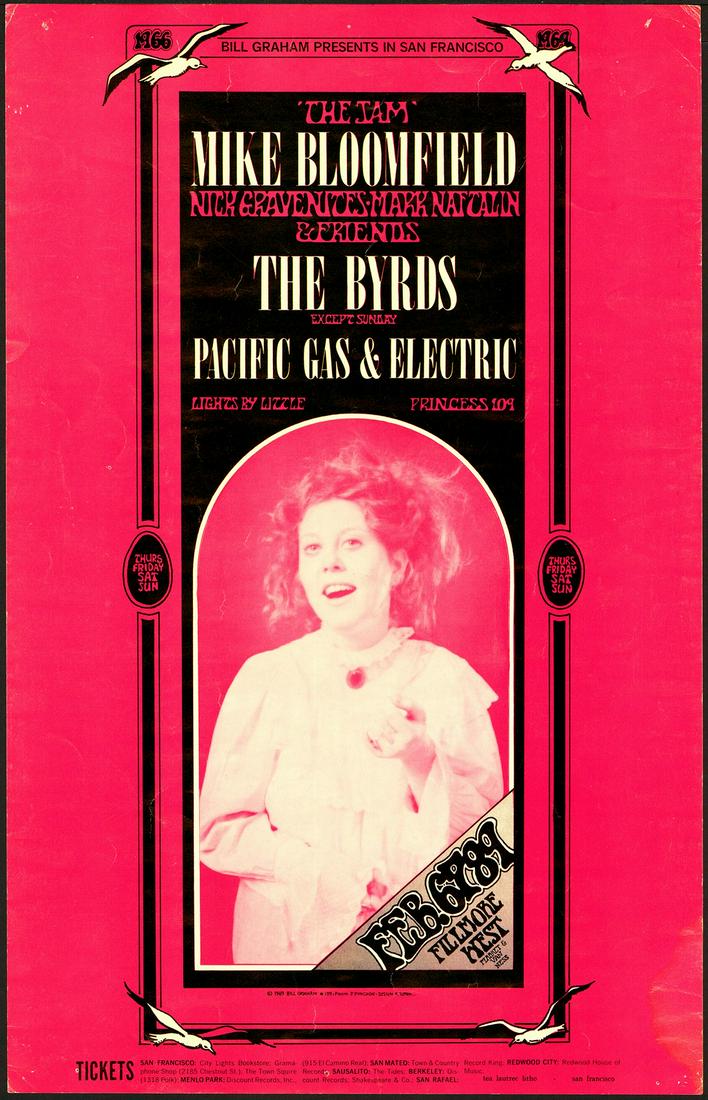 BG-159 Mike Bloomfield Poster (1 of 1)