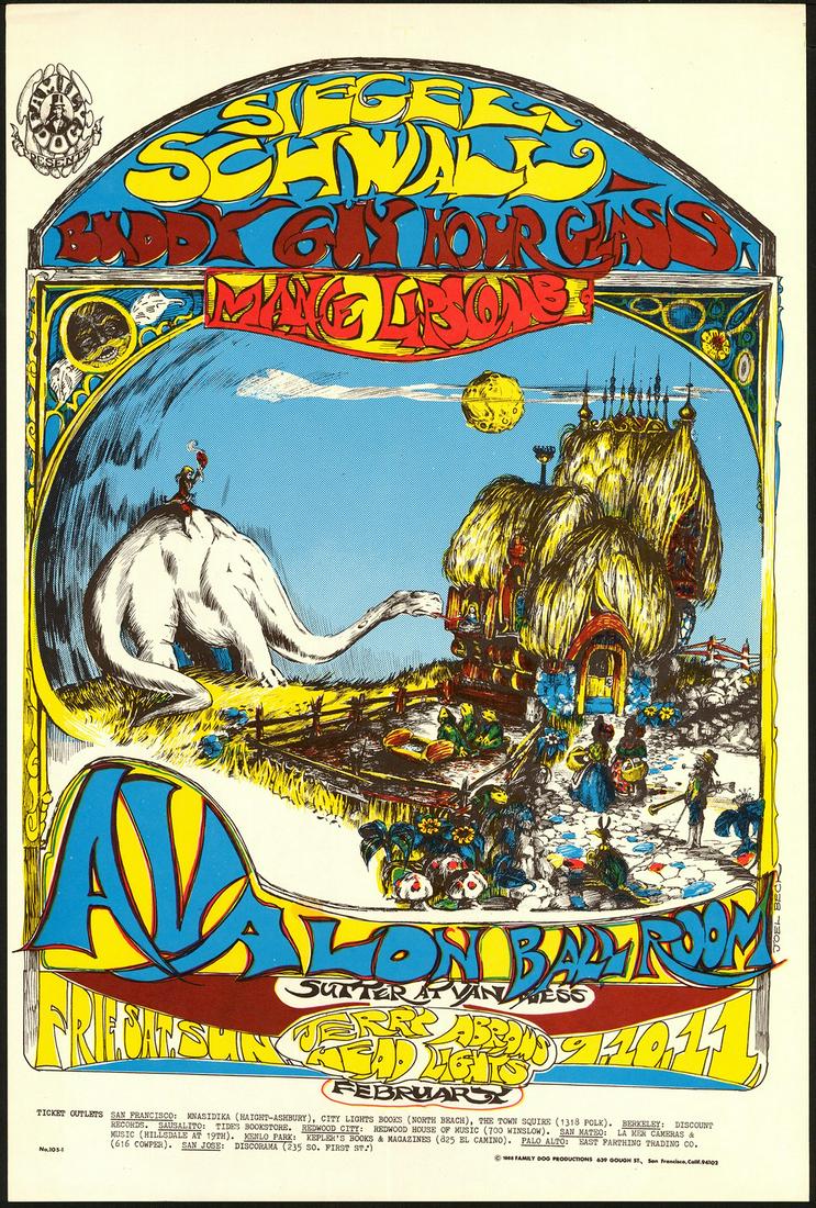 Original FD-105 Poster Designed By Joel Beck. (1 of 1)