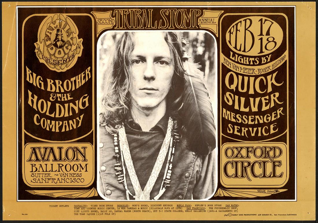 Scarce Original FD-48 James Gurley Poster (1 of 1)