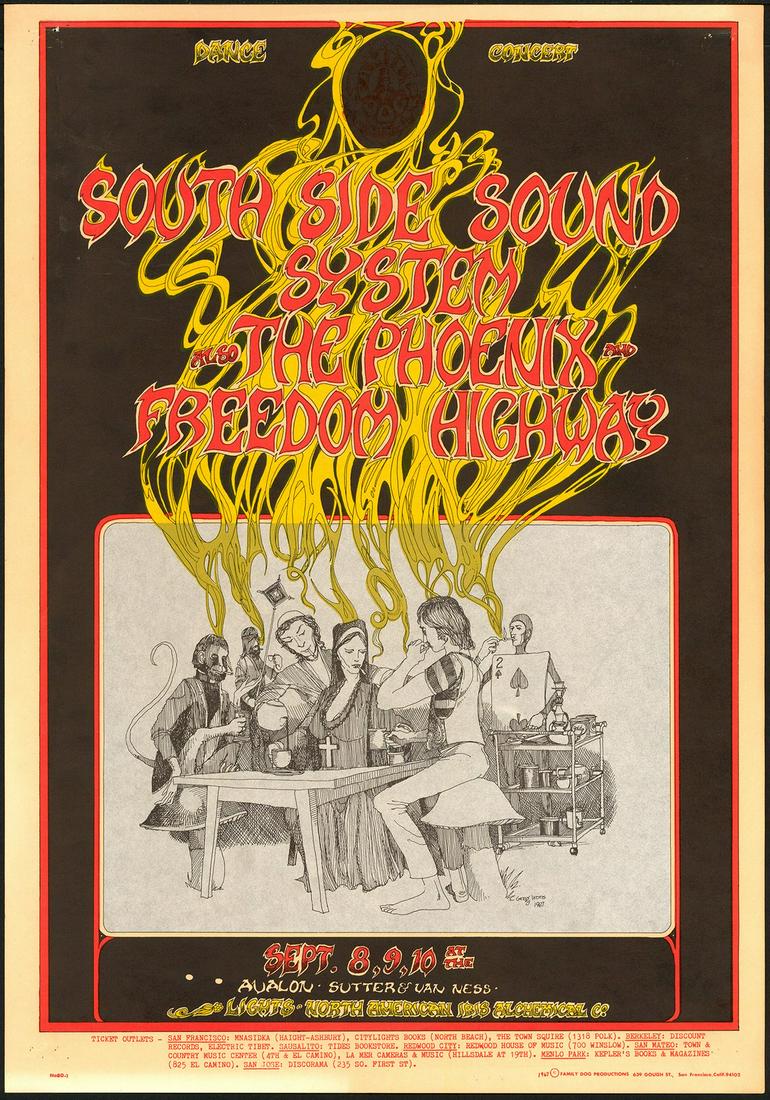 FD-80 Family Dog Poster Designed By Greg Irons (1 of 1)