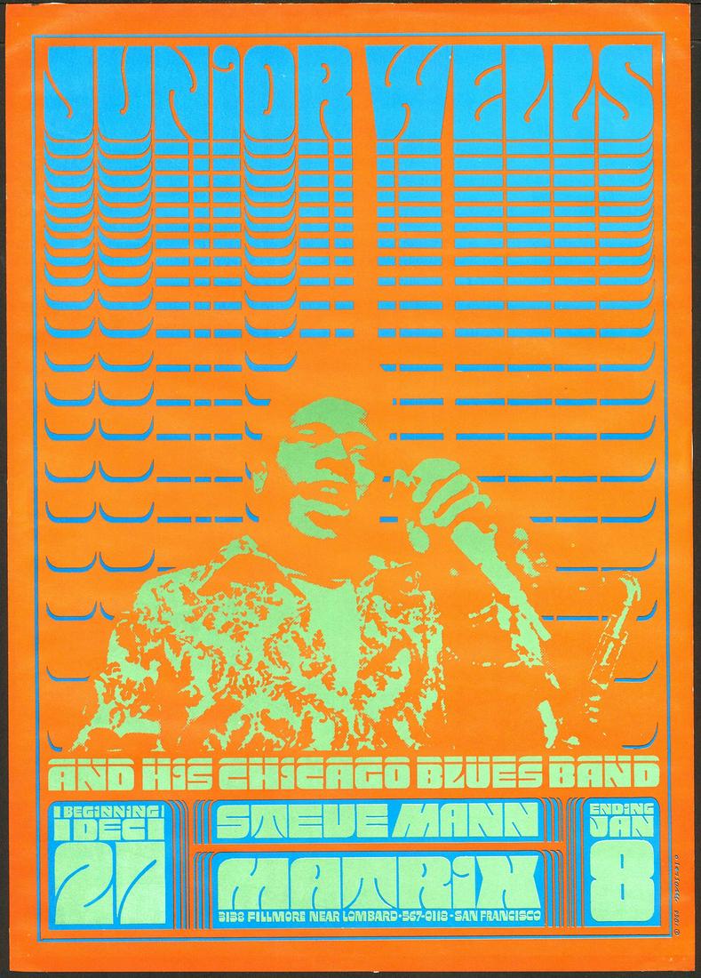 NR-1 Junior Wells Second Print Poster (1 of 1)