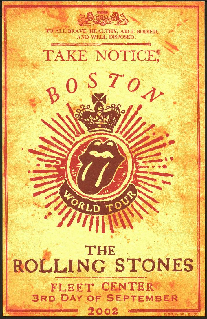 Rolling Stone In Boston Poster (1 of 1)