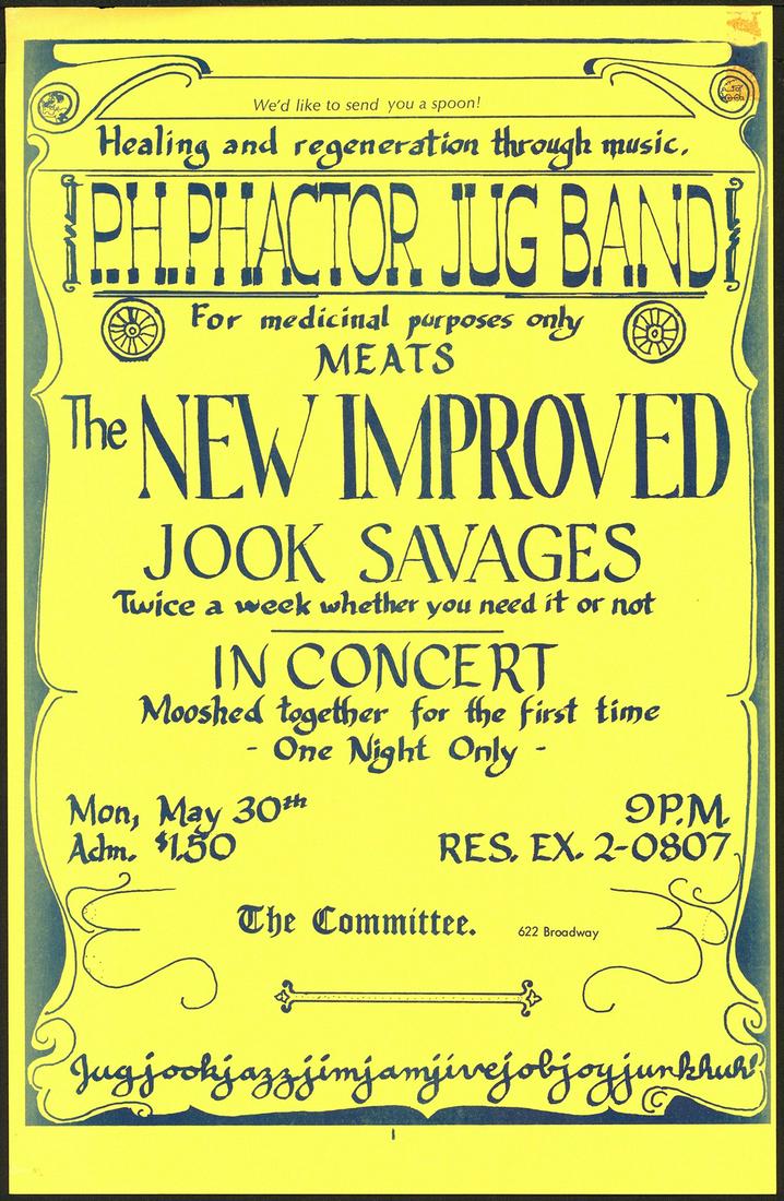 Scarce Original 1966 Jook Savages Poster (1 of 1)