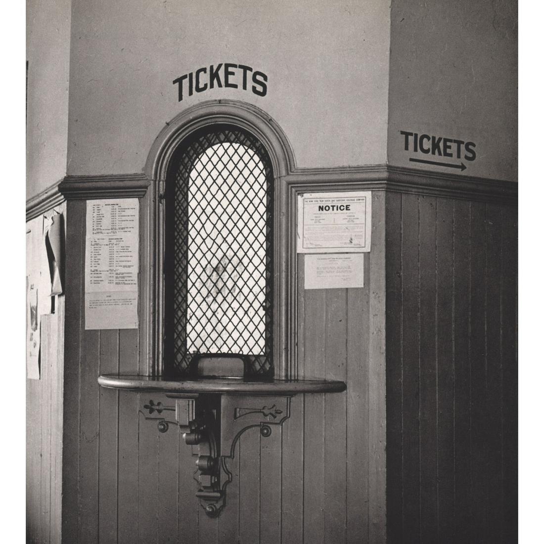 WALKER EVANS - Kingston Station, Rhode Island: Artist: WALKER EVANS Print Title: Kingston Station, Rhode Island 1953 Beautifully printed, tissue covered gravure from the 1960s Medium: Sheet-fed Gravure Printing Date: 1966 Printed in the USA Image