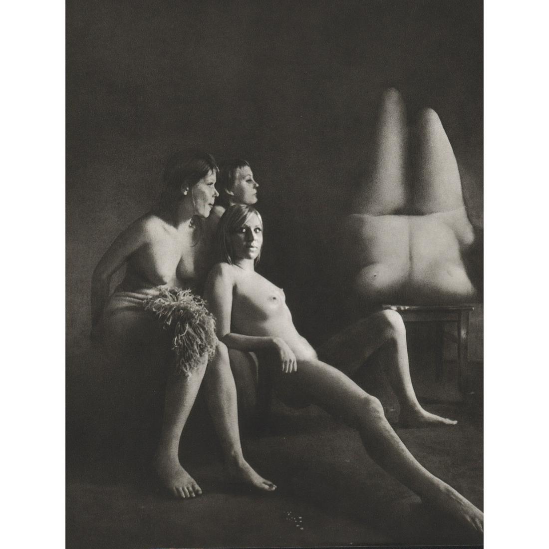 KARIN SZEKESSY - Nudes: No Reserve! Artist: KARIN SZEKESSY Print Title: Nudes Medium: Sheet-fed Gravure Printing Date: 1960's Printed in France Image Size approx: 11 X 8.75 inches Karin Szekessy is a German photographer, bor