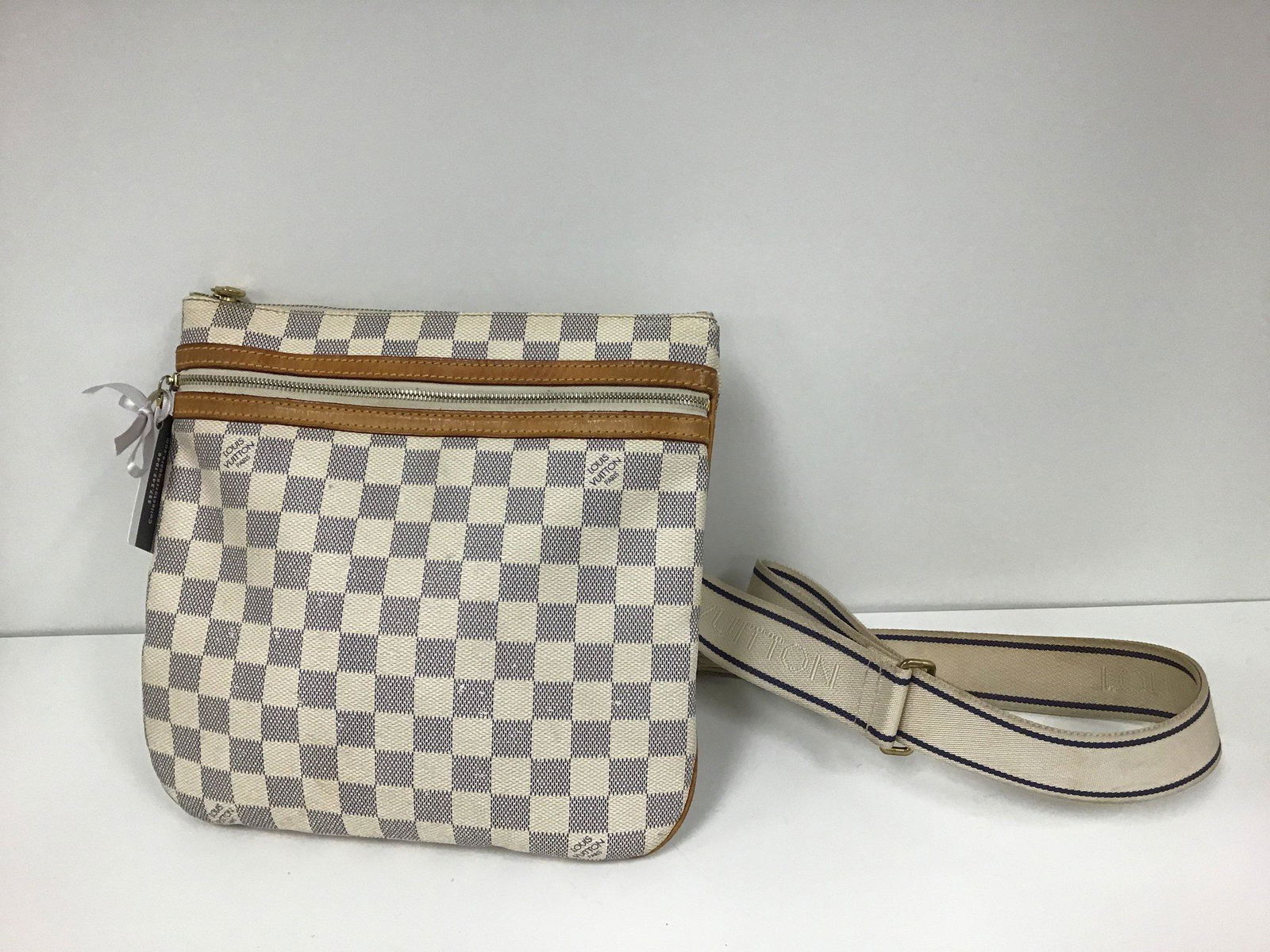LOUIS VUITTON DAMIER AZUR BOSPHORE CROSSBODY BAG (1 of 2)