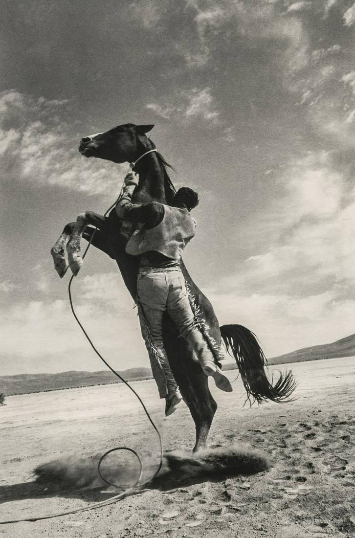 ERNST HAAS - Breaking in a Mustang, 1960 (1 of 1)