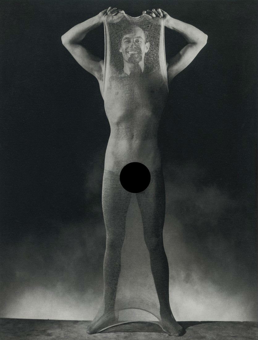 GEORGE PLATT-LYNES - Russell Thompson, 1938: Artist: George Platt-Lynes Title: Russell Thompson, 1938 Medium: Photo Litho, 2000, Italy Dimensions: 5.95x7.85" Heat Wax Mounted on 8.5x11" Conservation Board George Platt Lynes was an American fashi