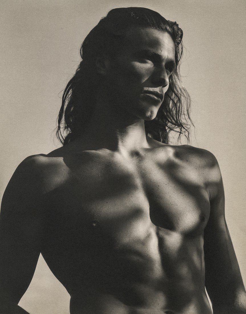 BRUCE WEBER - Marcello, Adirondack, Park, 1989 (1 of 1)