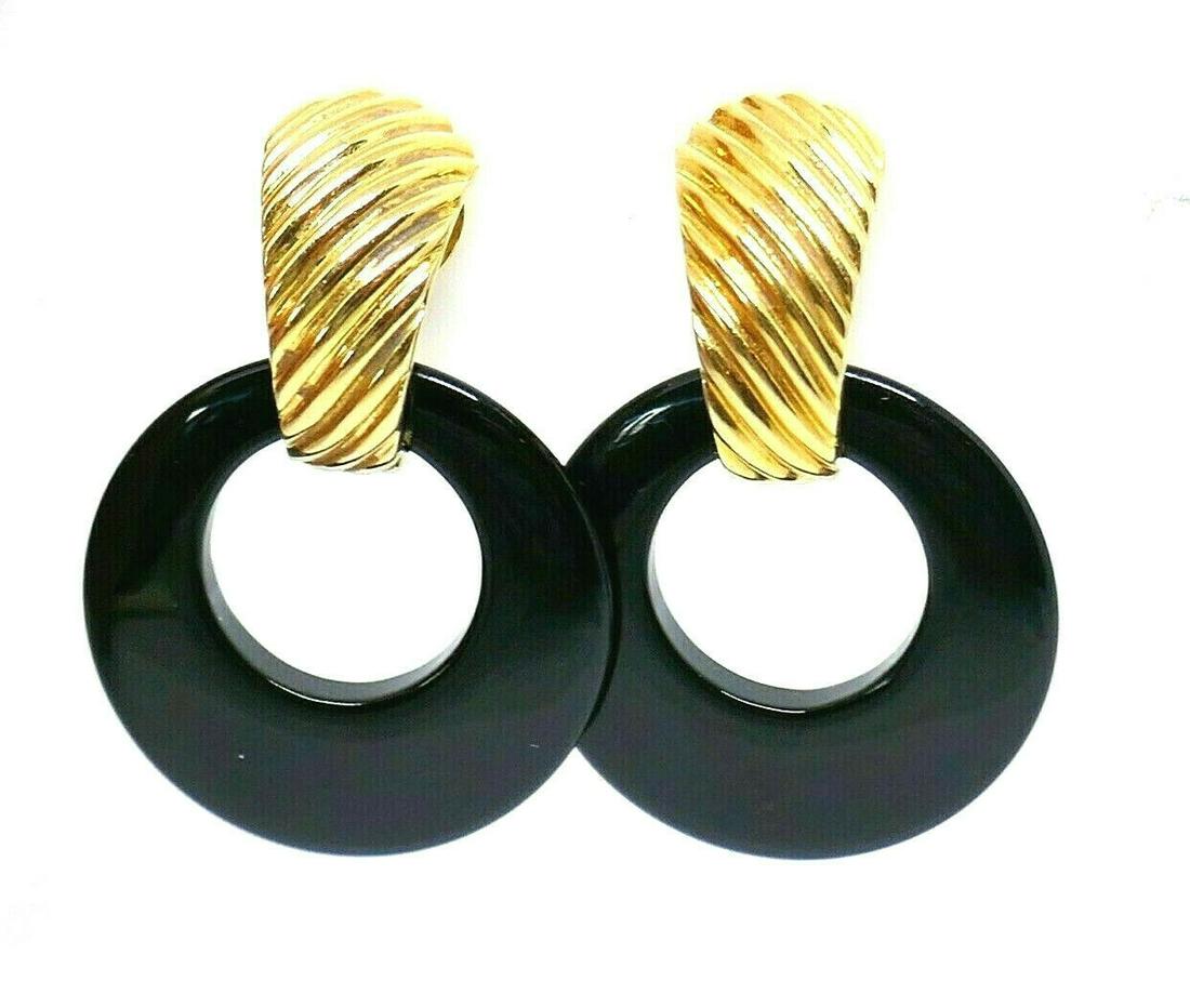 Van Cleef & Arpels Onyx Lapis Malachite Yellow Gold (1 of 9)