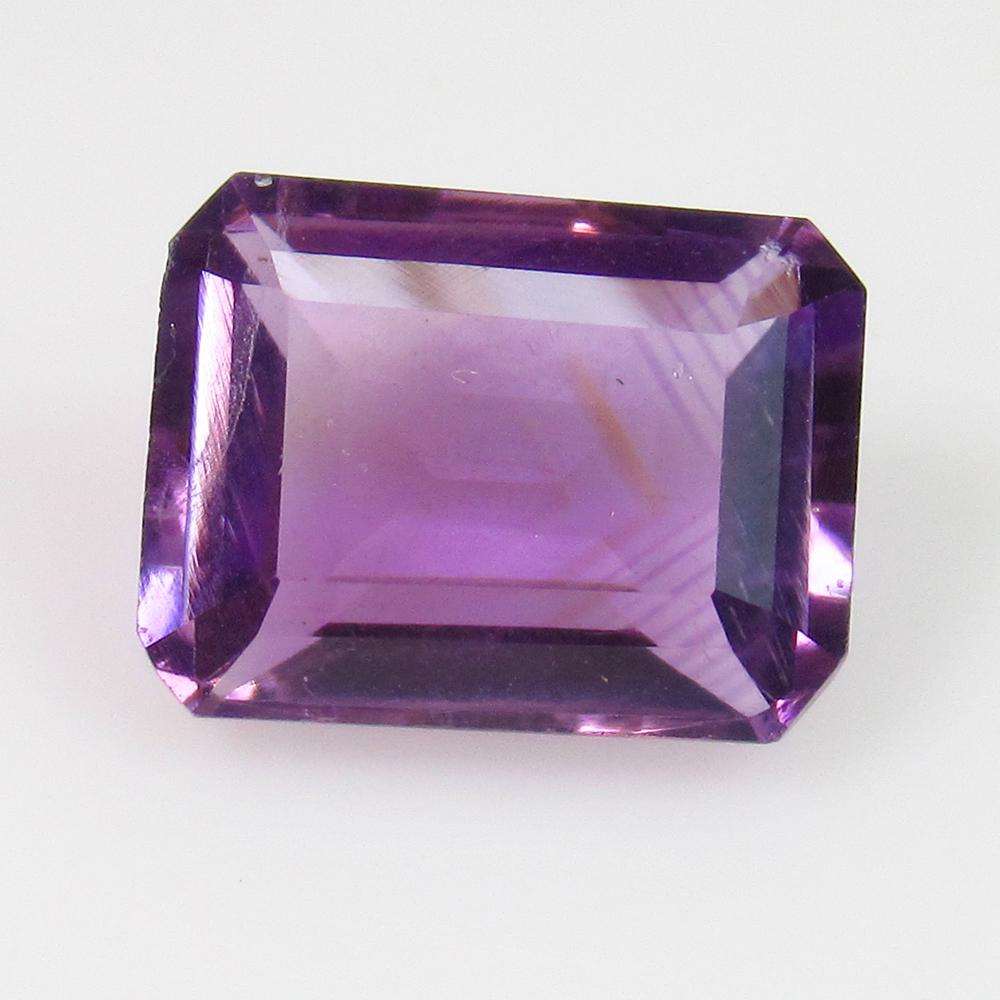 4.03 Ctw Natural Purple Amethyst Emerald Cut (1 of 2)