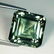 Natural Green Amethyst Square Cut 8.15 ct