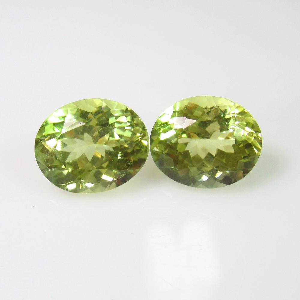 8.56 Ct Natural Lemon Quartz Oval Pair: No Reserve! Title: 8.56 Ct Natural Lemon Quartz Oval Pair Stone Clarity: VVS Gemstone: Natuarl Lemon Quartz Carat Weights: 8.56 Size/Dimensions: 11.10 x 9.20 x 6.60 mm / 2 PC's Top Quality Luster / Ex