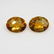 2.78 Ct Natural Yellow Citrine Oval Pair