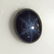 5.64 Ct Natural Six Line Black Star Sapphire Oval Cab