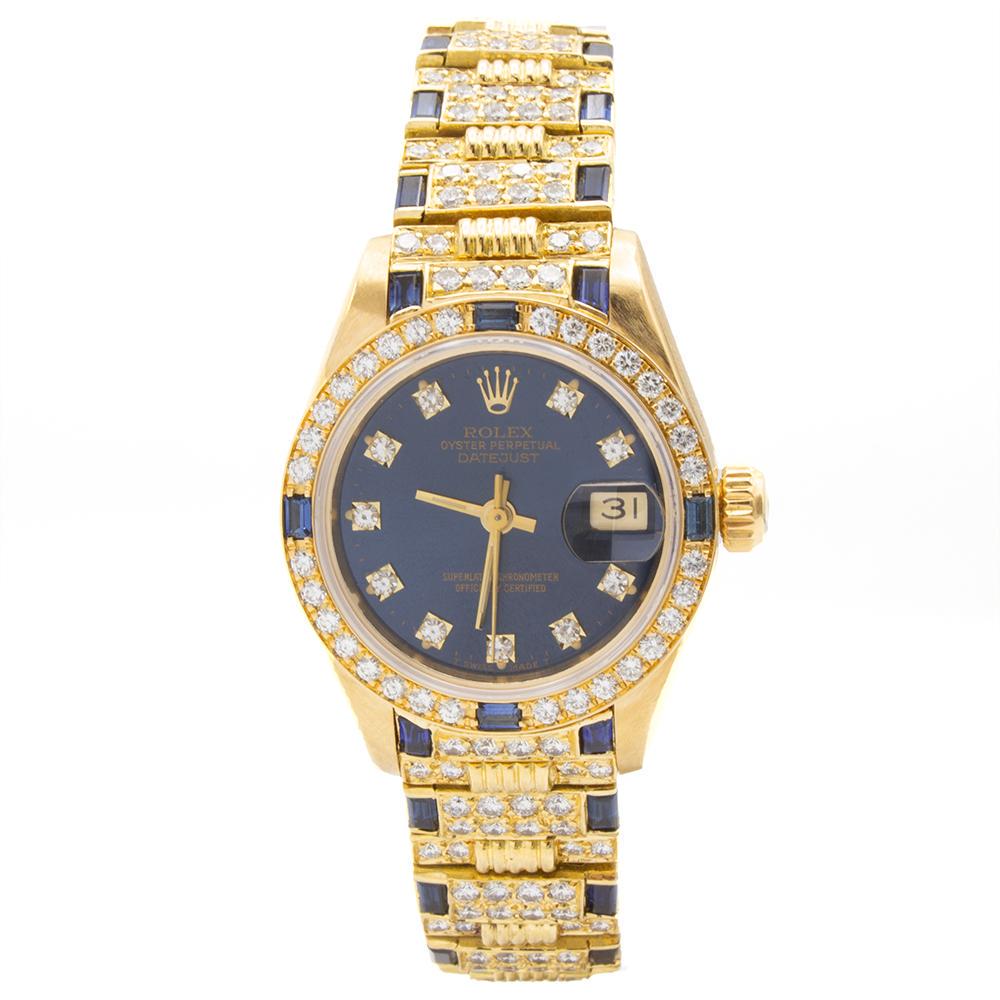 Rolex Montre Datejust 18k
