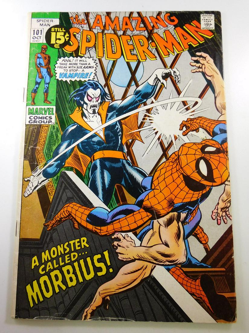 Amazing Spider-Man #101 First Appearance of Morbius (1 of 1)