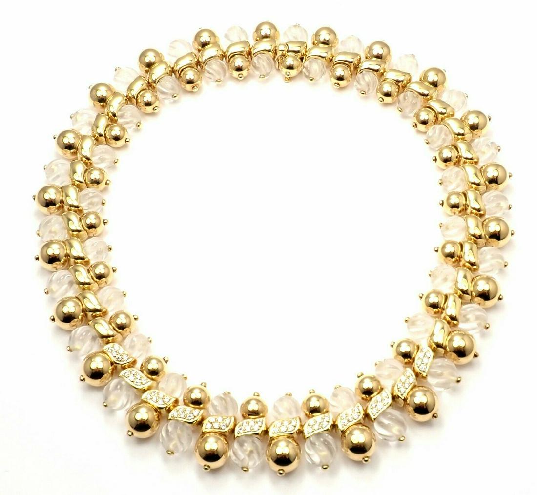 Boucheron Paris 18k Yellow Gold 2.2ct Diamond Rock (1 of 10)