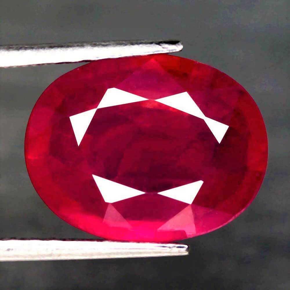 2,40 cts Natural Oval Pink Red Ruby (1 of 3)