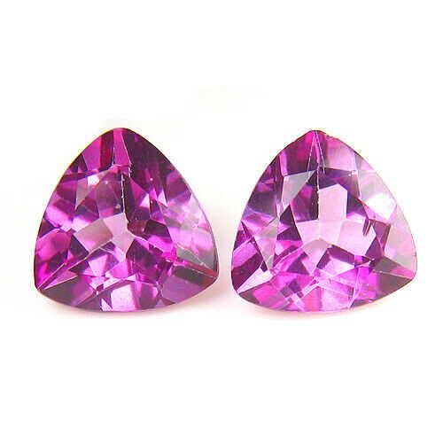 Superb pink topaz pair (1 of 1)