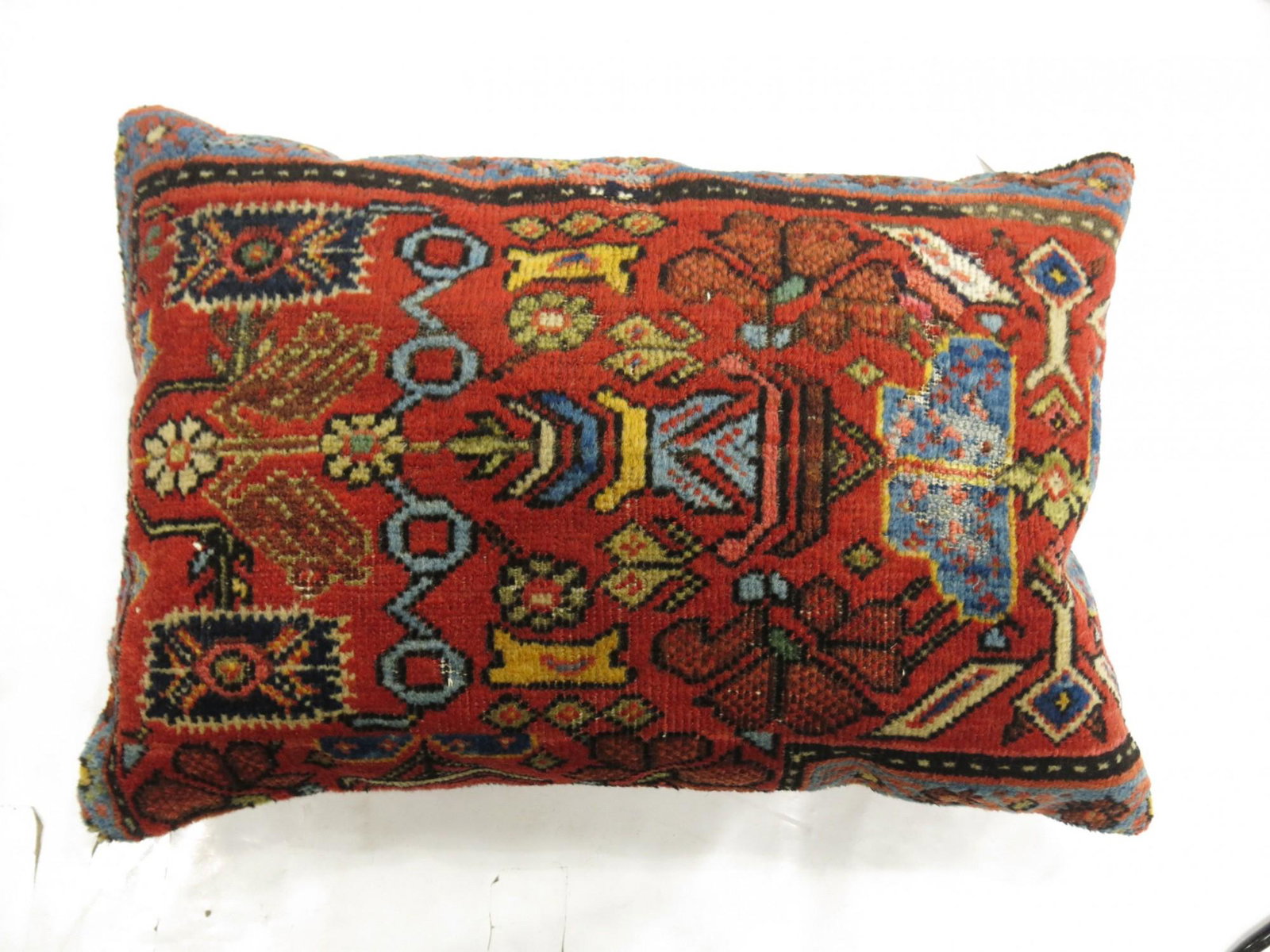 Red Traditional Large Rug Pillow (1 of 2)