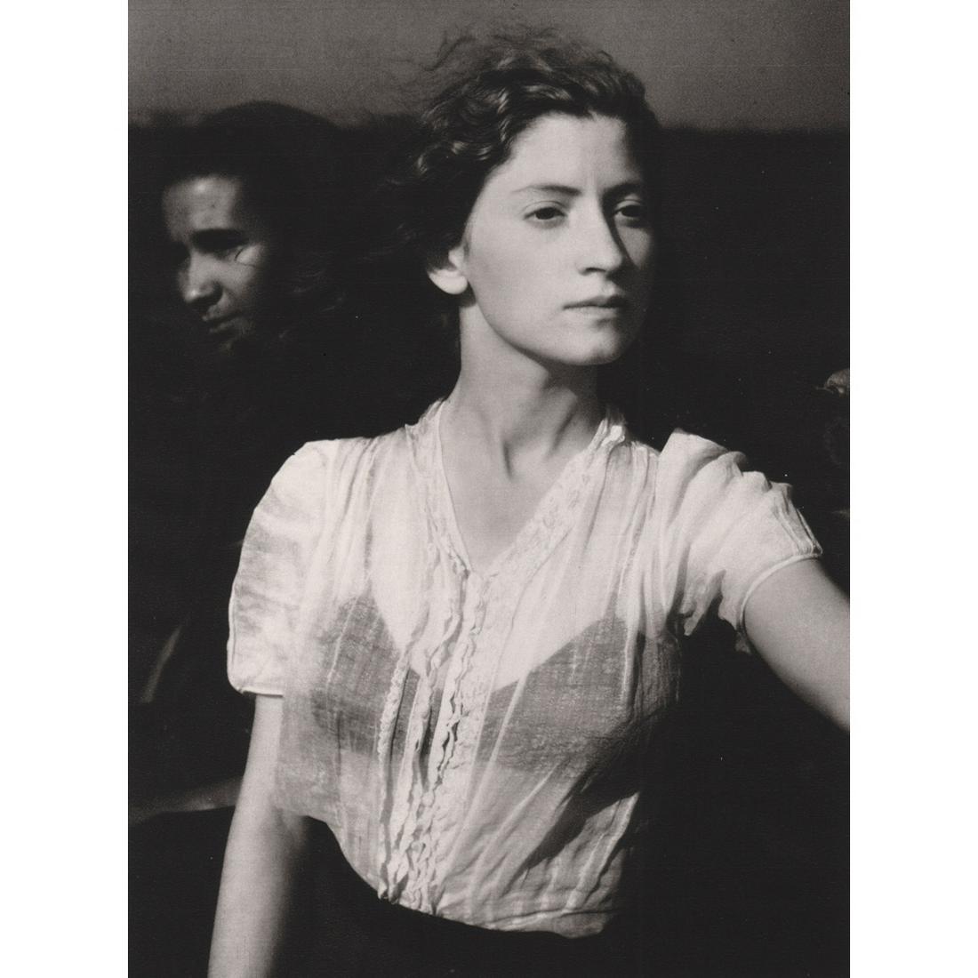 EDOUARD BOUBAT - Lella, Brittany, 1948: Artist: EDOUARD BOUBAT Print Title: Lella, Brittany, 1948 Medium: Sheet-Fed Gravure Printing Date: 1980's Printed in Spain Image Size approx: 9 x 6.5 inches Edouard Boubat (1923-1999) was a French pho