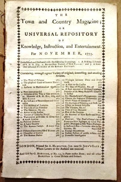 1775 Magazine Revolutionary War Cook Batavia (1 of 4)