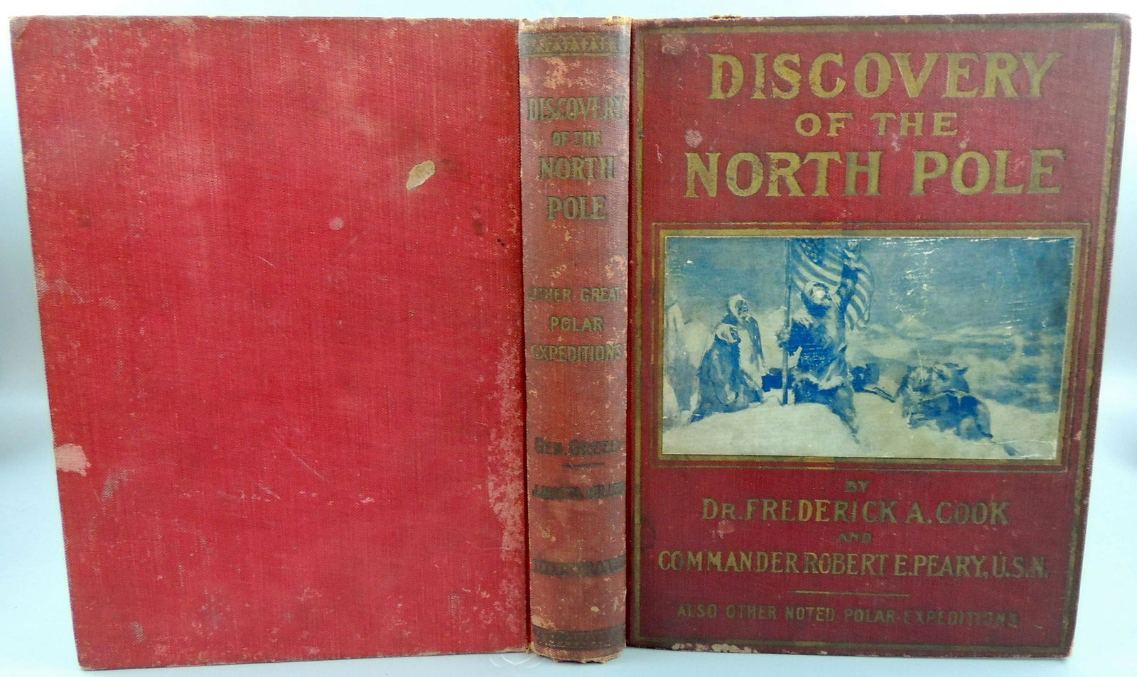 Discovery of the North Pole, HC, 1909, 1st Edition (1 of 4)
