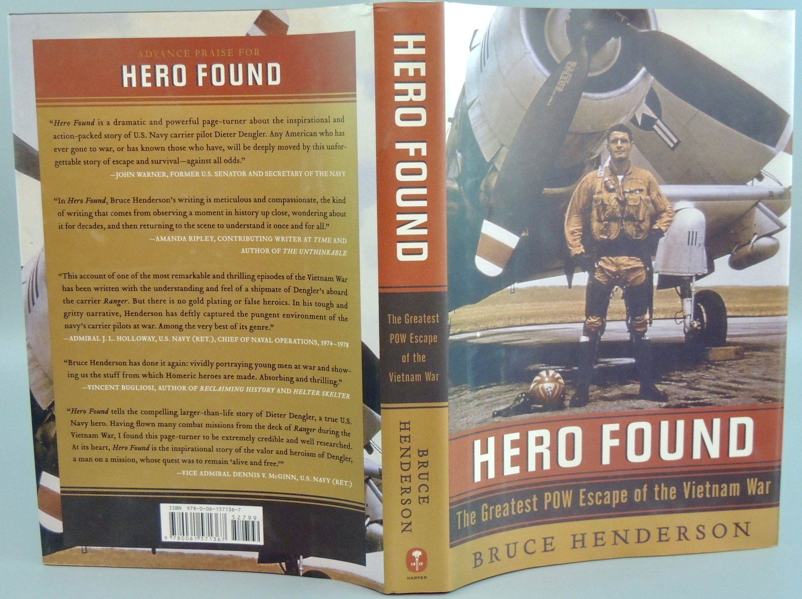 Hero Found: The Greatest POW Escape of the Vietnam War,: Book Title: Hero Found: The Greatest POW Escape of the Vietnam War Author(s): Bruce Henderson Publication: Harper Collins Publisher – New York; 2010, 1st Edition as stated Description: 1st Edition a