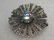Vintage Sterling Marcasite Sunburst Brooch, Art Deco - 7
