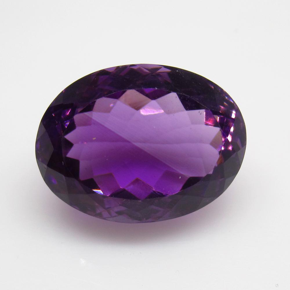 17.30 Ct Natural Purple Amethyst Oval Cut (1 of 2)