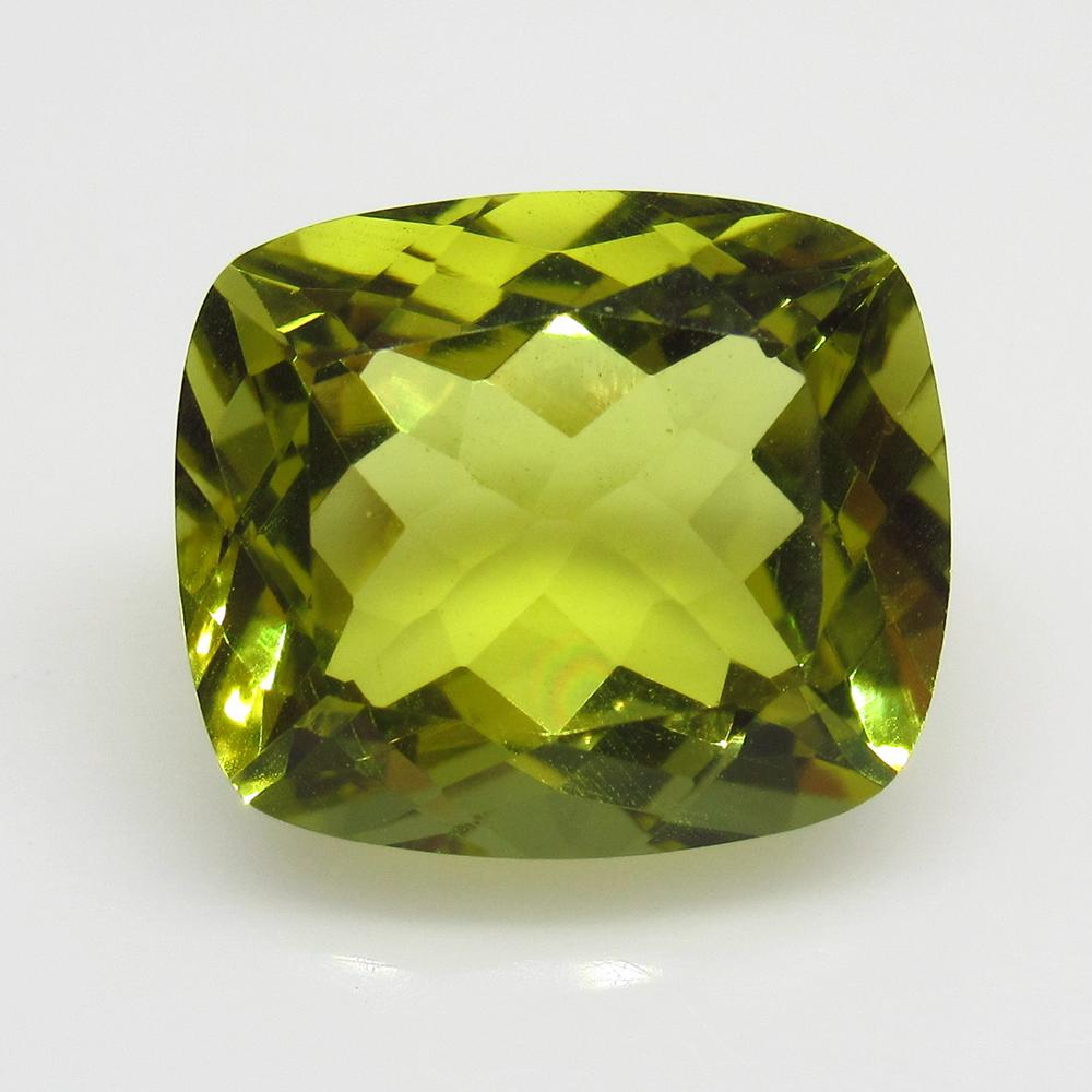 9.41 Ct Natural Lemon Quartz Cushion Cut: No Reserve! Title: 9.41 Ct Natural Lemon Quartz Cushion Cut Stone Clarity: VVS Gemstone: Natuarl Lemon Quartz Carat Weights: 9.41 Size/Dimensions: 14.00 x 12.00 x 8.70 mm Top Quality Luster / Excellen