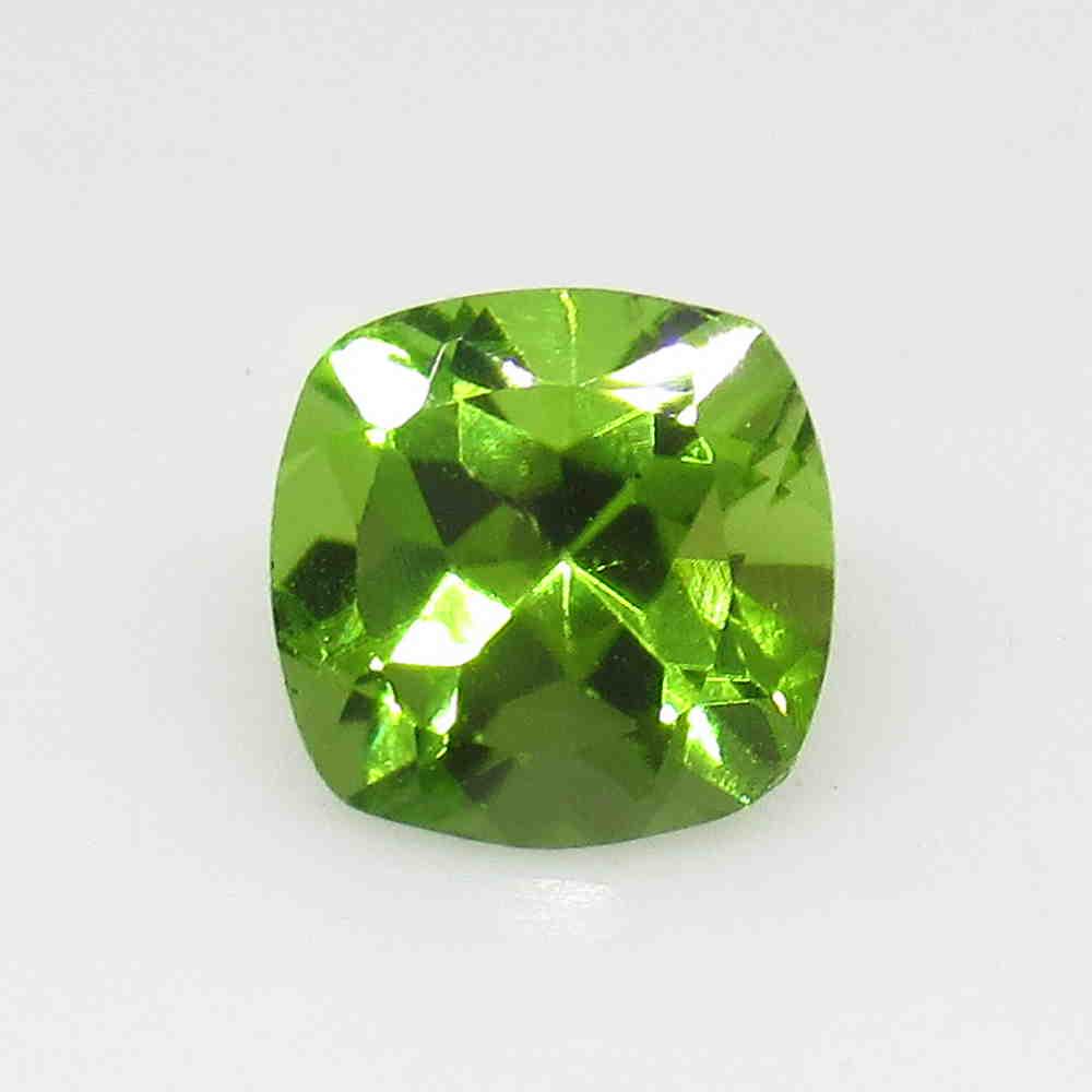 1.55 Ctw Natural Pakistan Peridot Cushion Cut: No Reserve! Title: 1.55 Ctw Natural Pakistan Peridot Cushion Cut Stone Clarity: VVS Gemstone: Peridot Carat Weight: 1.55 Size/ Dimensions: 7.10 x 7.10 x 4.50 mm Top Class Luster / Excellent Cushion Cu