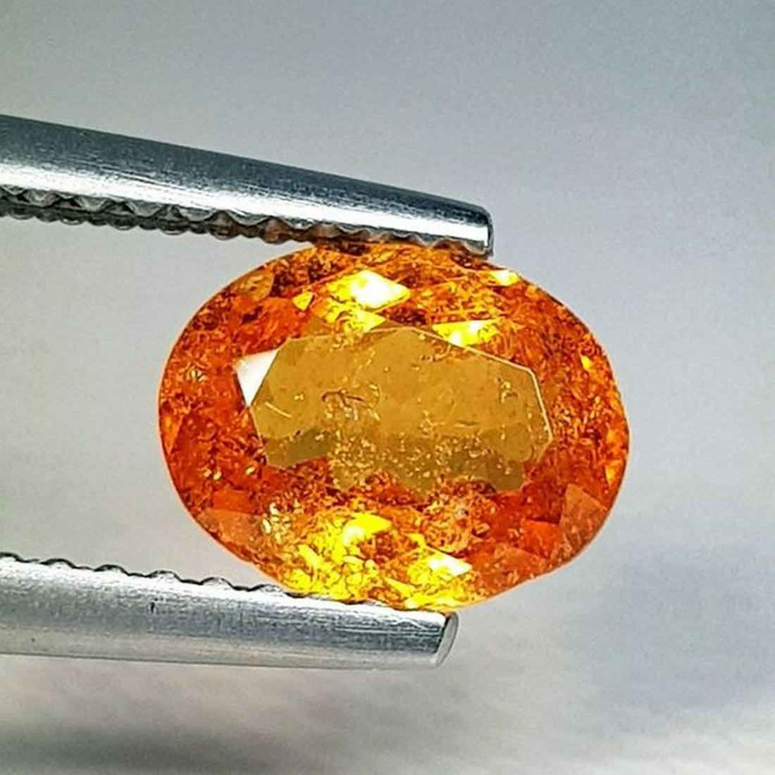 1.48 ct Natural Spessartite Garnet Oval Cut (1 of 5)