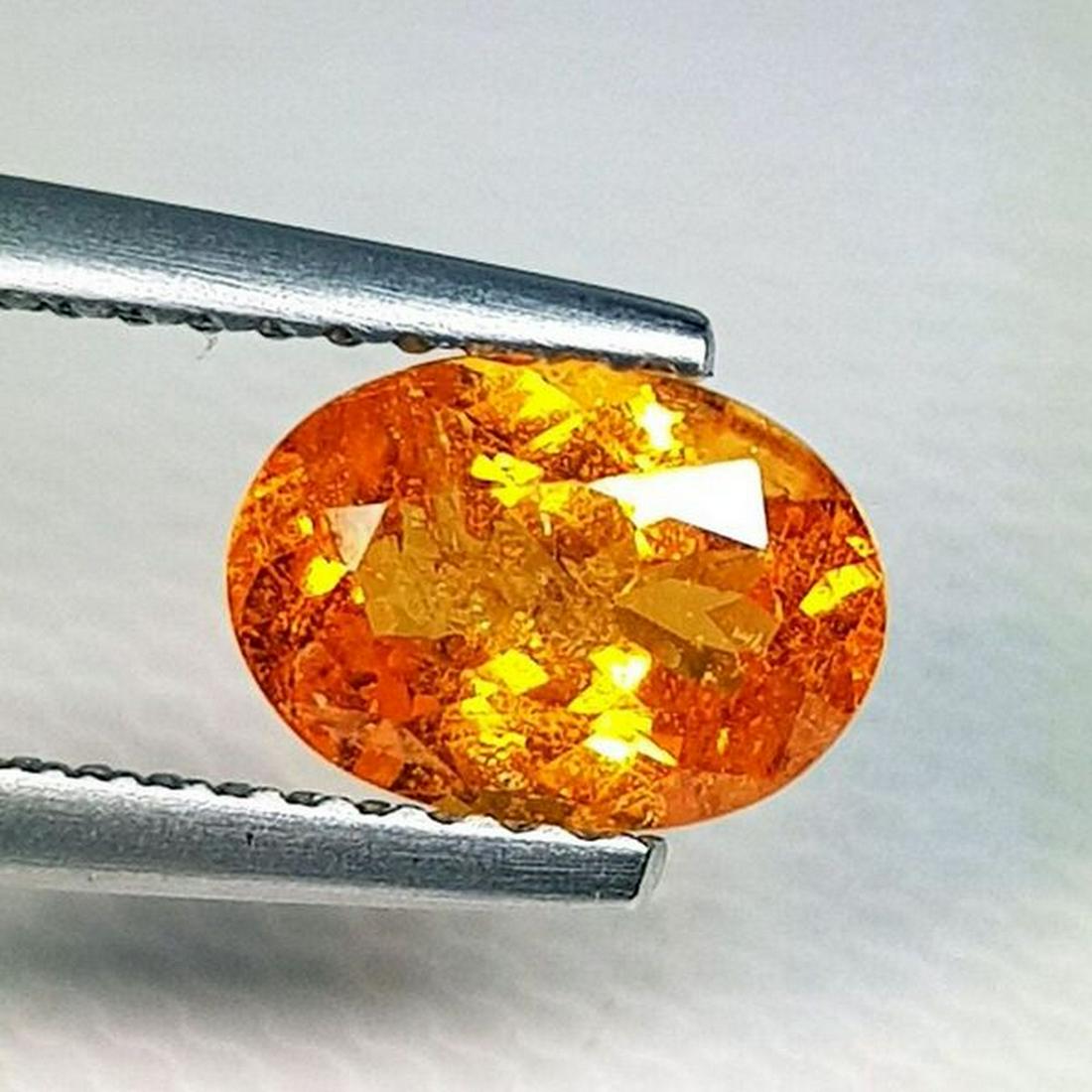 1.54 ct Natural Spessartite Garnet Oval Cut (1 of 5)