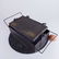Cast Iron Waffle Iron, Stars & Hearts, woodstove top